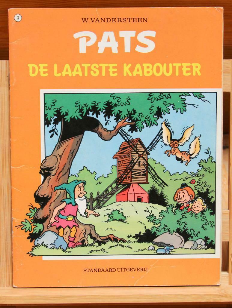 BD 18 - PATS nr 3 - De Laatste Kabouter - 1975, Gelezen, W. Vandersteen, Eén stripboek, Ophalen of Verzenden