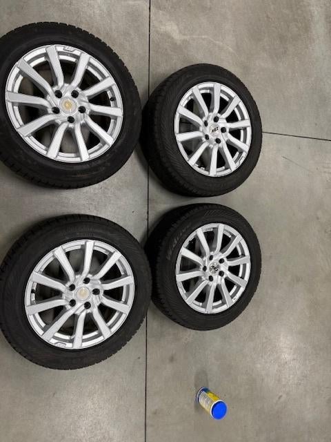 Winterbanden Nissan Quasqai 2018, Auto-onderdelen, Banden en Velgen, 17 inch, Personenwagen, Gebruikt