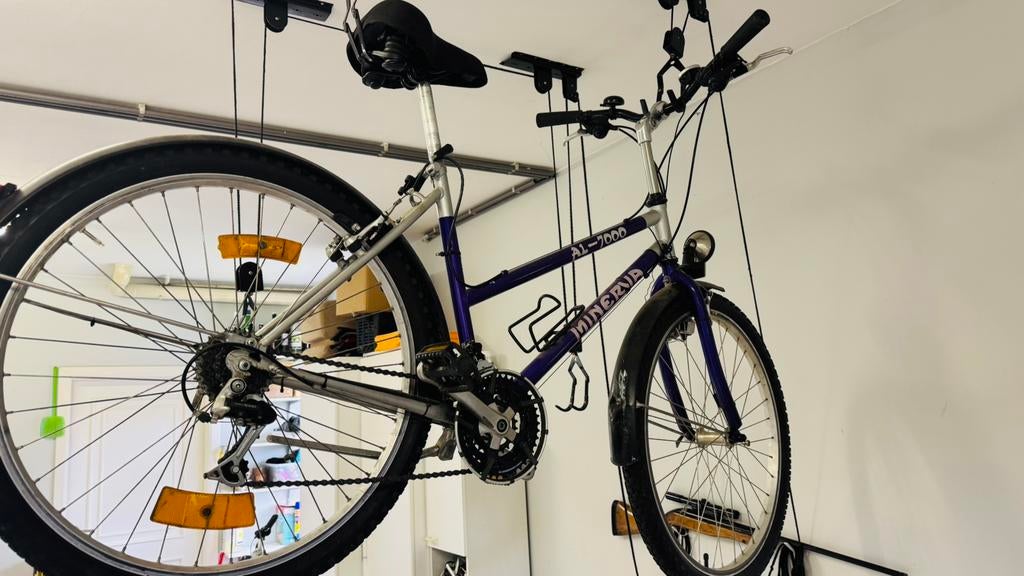 Minerva fiets, Ophalen, Gebruikt