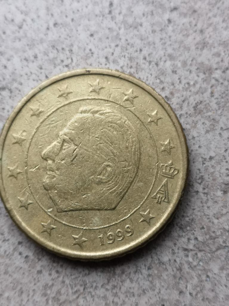 50 eurocent België 1999, Postzegels en Munten, Munten | Europa | Euromunten, Ophalen of Verzenden, België