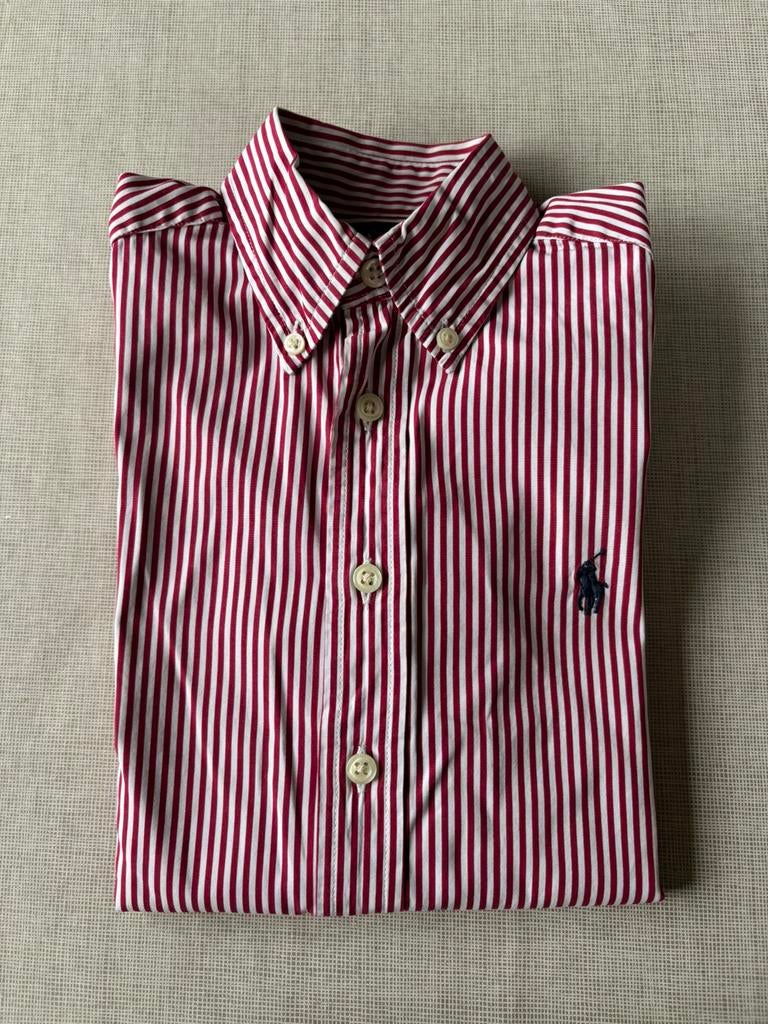 Hemd met lange mouwen, Ralph Lauren, maat 8 jaar, Kinderen en Baby's, Ophalen of Verzenden
