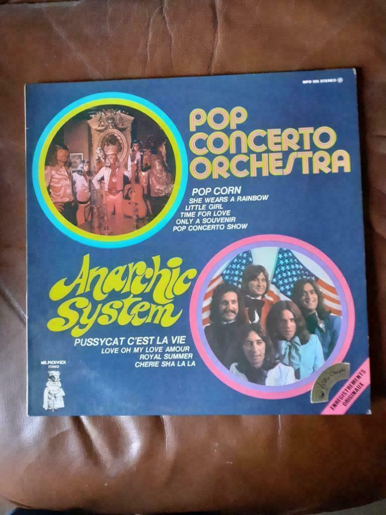 LP Anarchic System + Pop Concerto Orchestra, Ophalen of Verzenden