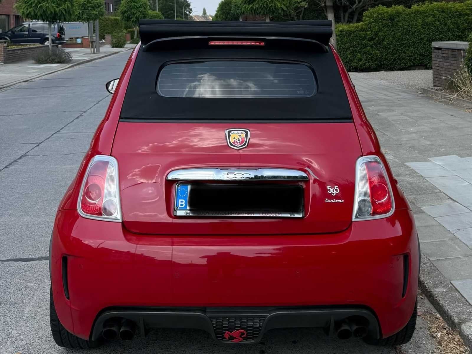 2013 Fiat 500 Abarth C 1.4 T Jet Cabriolet Auto, Auto's, Gebruikt, Cabriolet, Bedrijf, Te koop