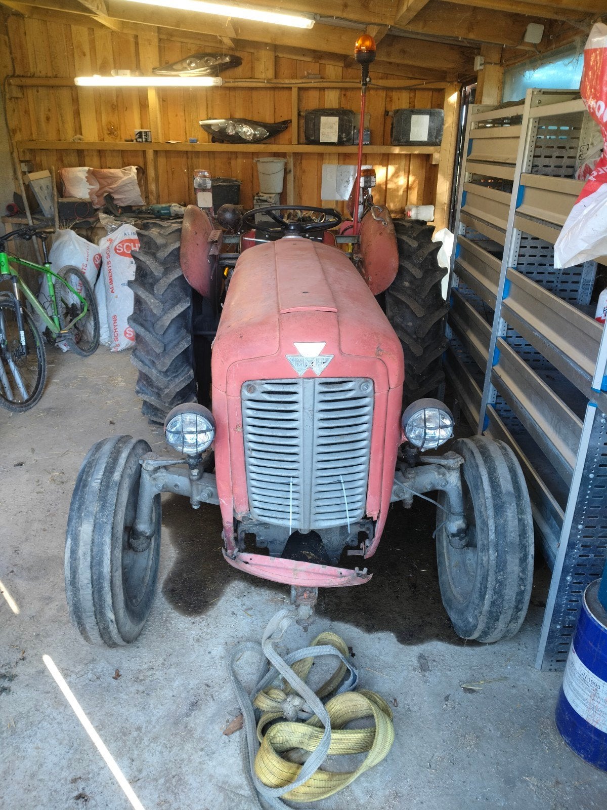 Massey Ferguson 35 (835DS), Enlèvement, Massey Ferguson