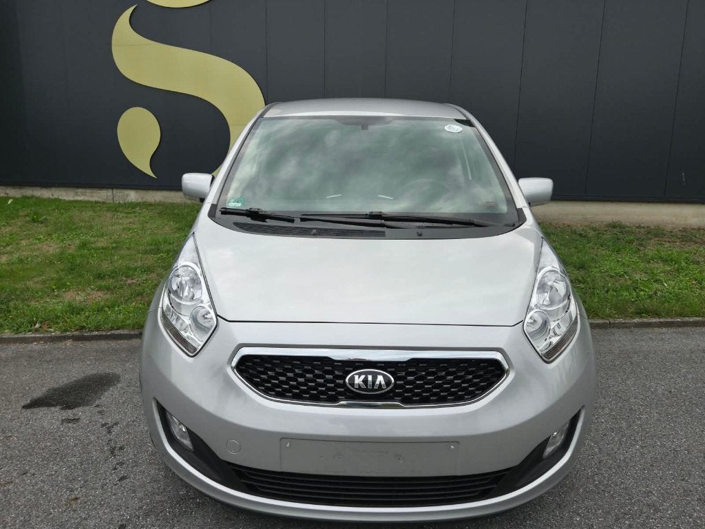 Kia Venga 1.6 Benzine Automaat 2014 - 24.200km Full Optie, Autos, Achat, 4 portes, Noir, Automatique