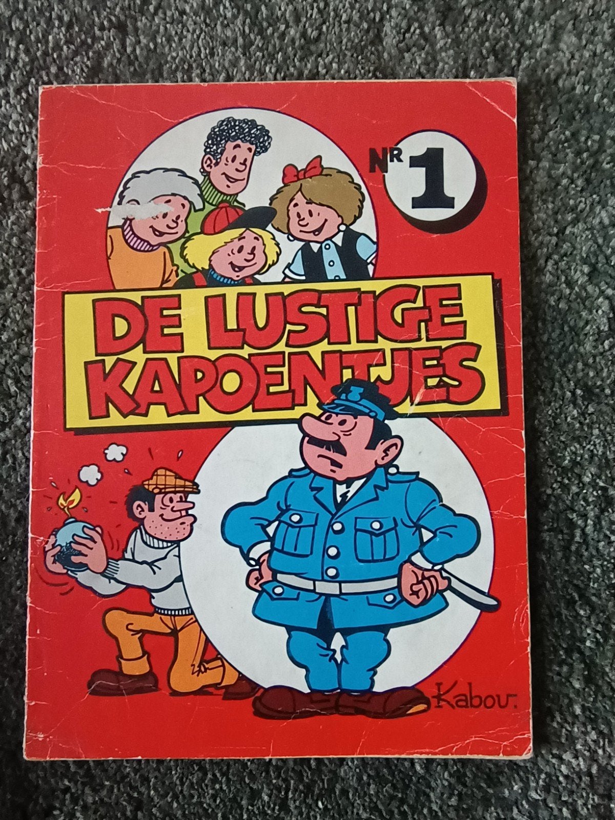 De lustige kapoentjes zeer oud exemplaar, Boeken, Ophalen of Verzenden