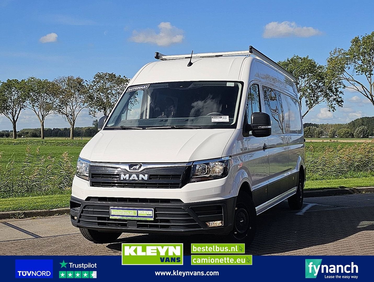 MAN TGE 3.180 L4H3 Dubbele Cabine Automaat 177Pk Lage-Kilome, Achat, Entreprise, Cruise Control, Diesel