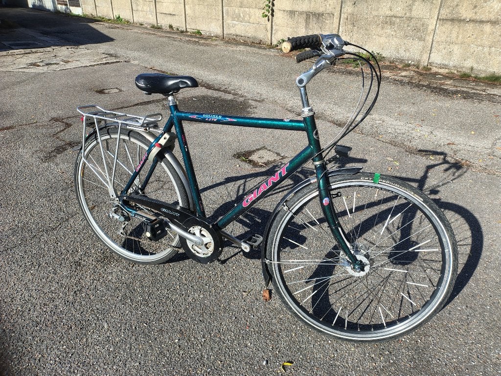 Giant sportieve herenfiets, Fietsen en Brommers, Ophalen, Gebruikt, Versnellingen, Giant