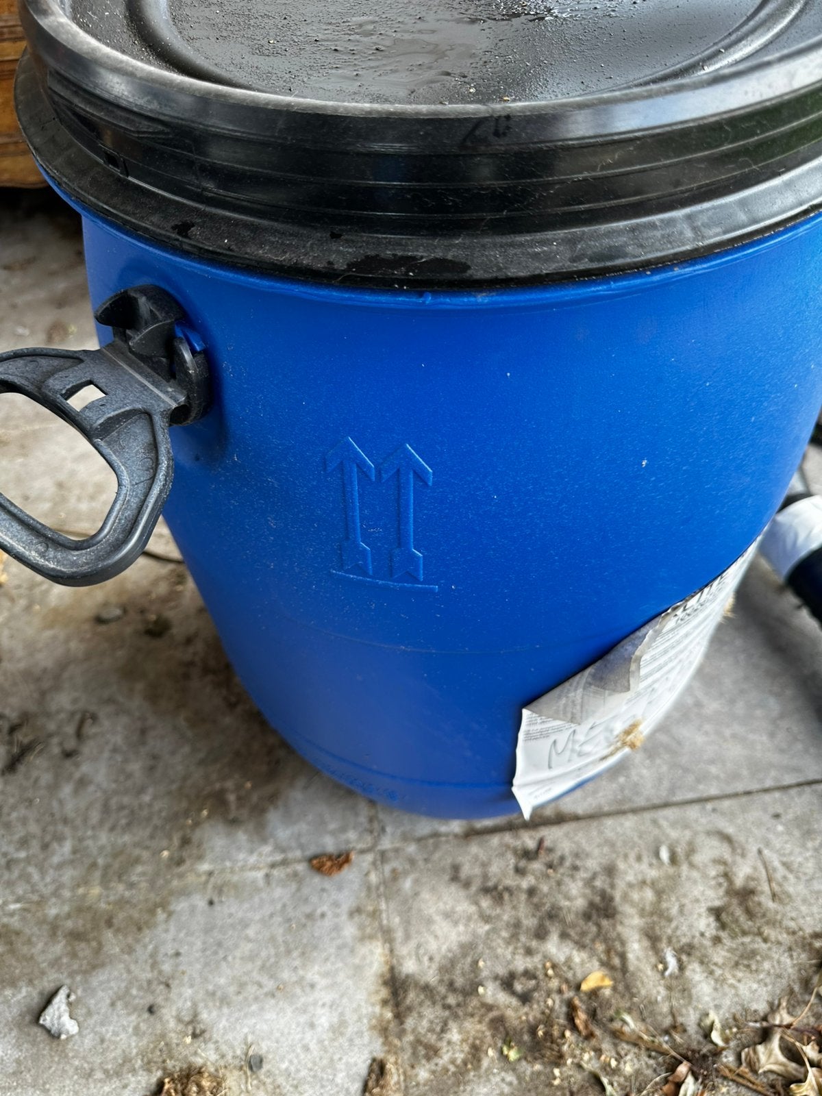 Nieuwe 50 liter met klemmen, Ophalen, Nieuw