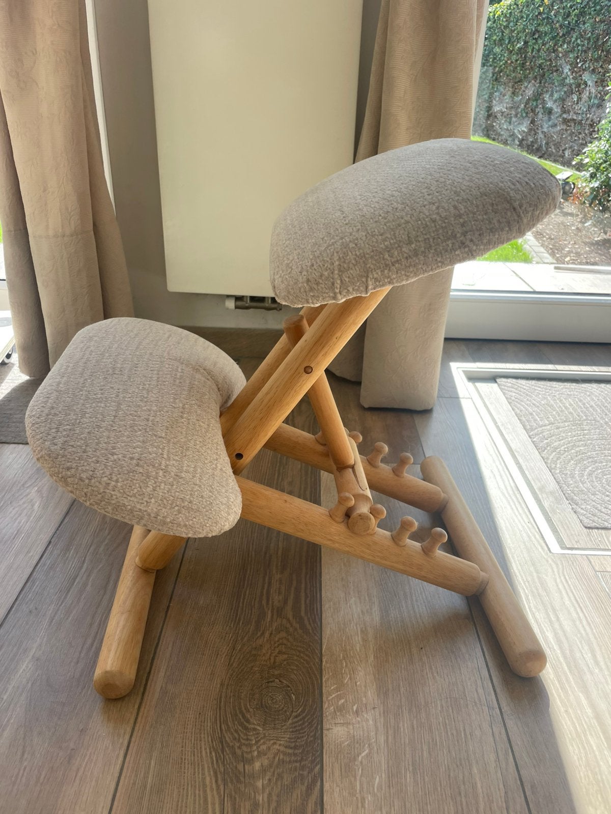 Ergonomische kniestoel , aanpasbaar, Ophalen, Gebruikt