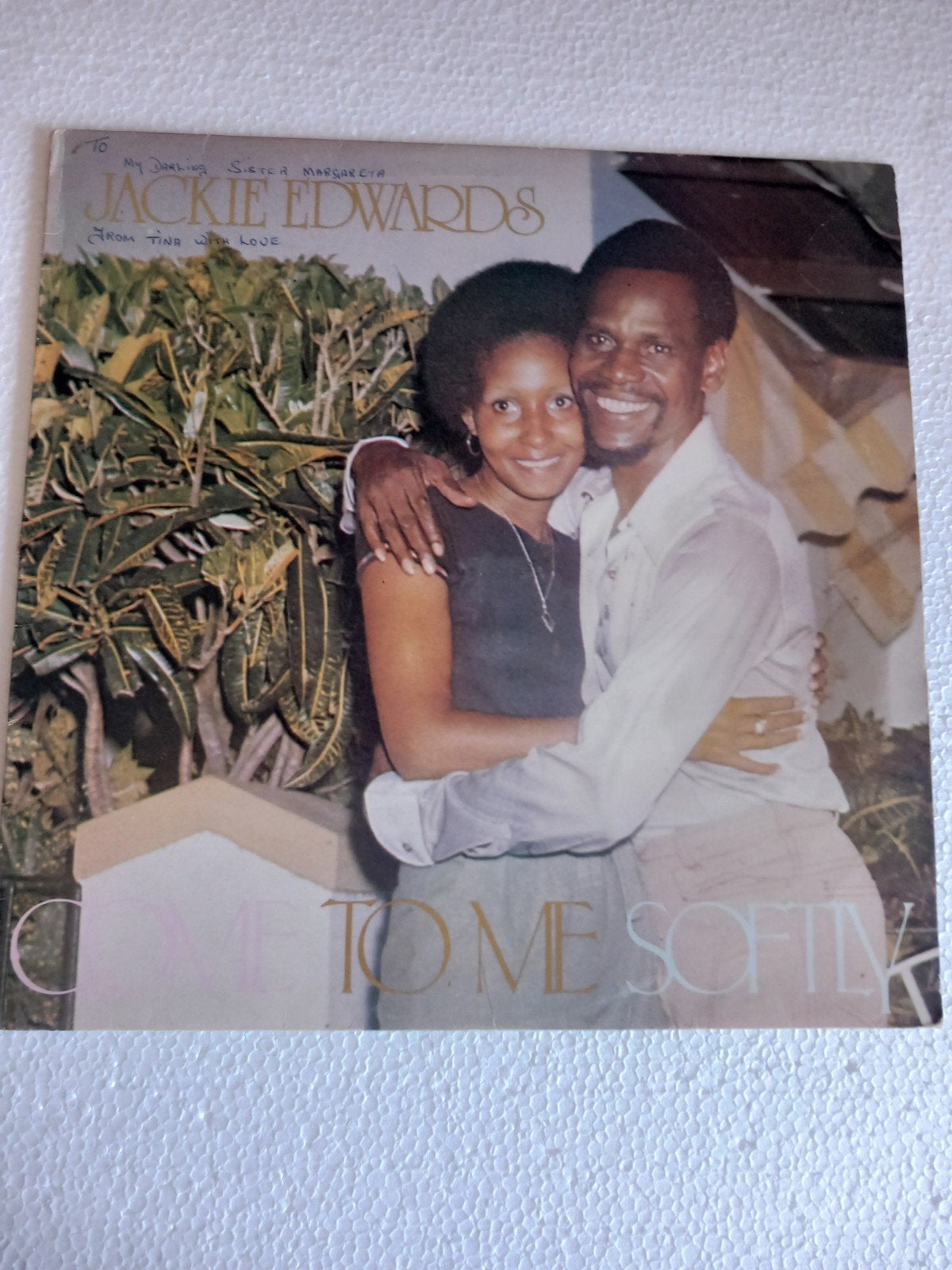 JACKIE EDWARDS. COME TO ME SOFTLY . POPCORN UK LP, Ophalen of Verzenden, LP