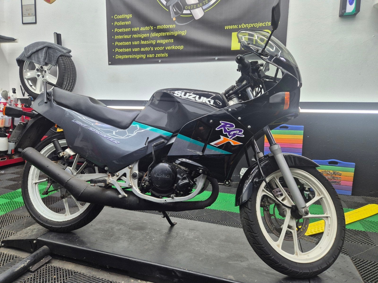 Suzuki rg80, Particulier