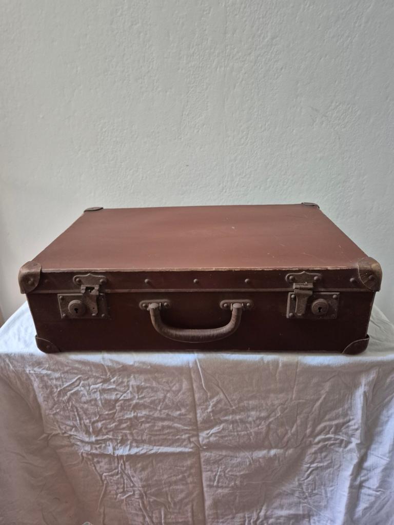 Oude reiskoffer, Antiek en Kunst, Ophalen