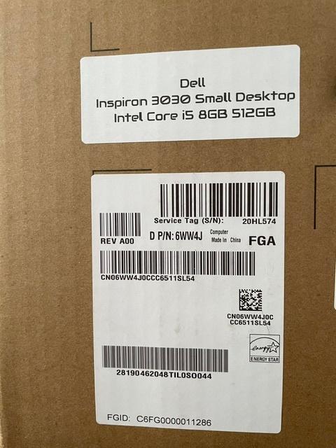TK DELL VASTE PC - INSPIRON 3030, Informatique & Logiciels, Ordinateurs de bureau, Enlèvement