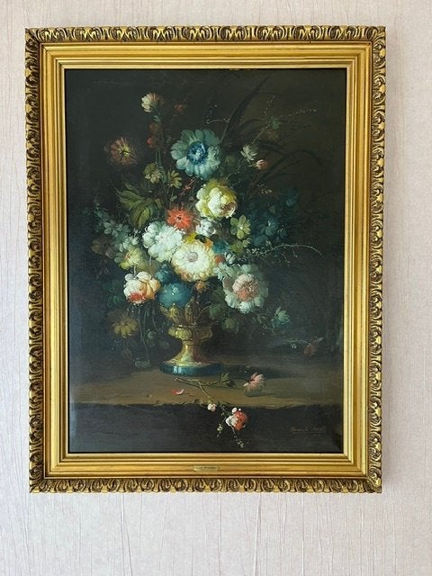 SCHILDERIJ, Antiek en Kunst, Ophalen, Klassiek, Bloemen, Doek