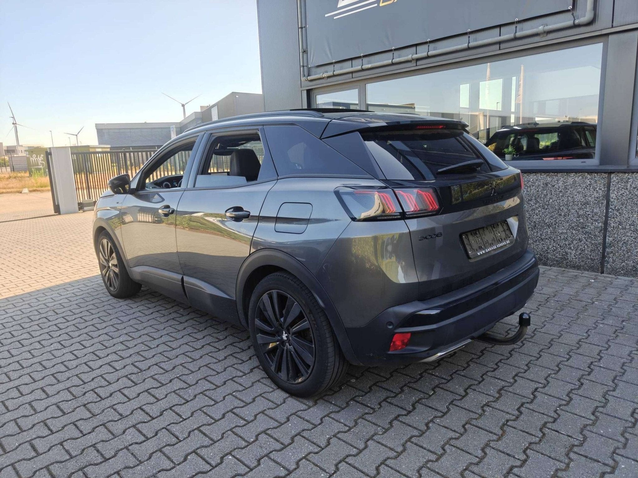 Peugeot 3008 1.6 Hybrid 225 GT Blackpack/Pano/Keyless/Warm+M, Autos, Cuir, Argent ou Gris, Entreprise, 35 g/km