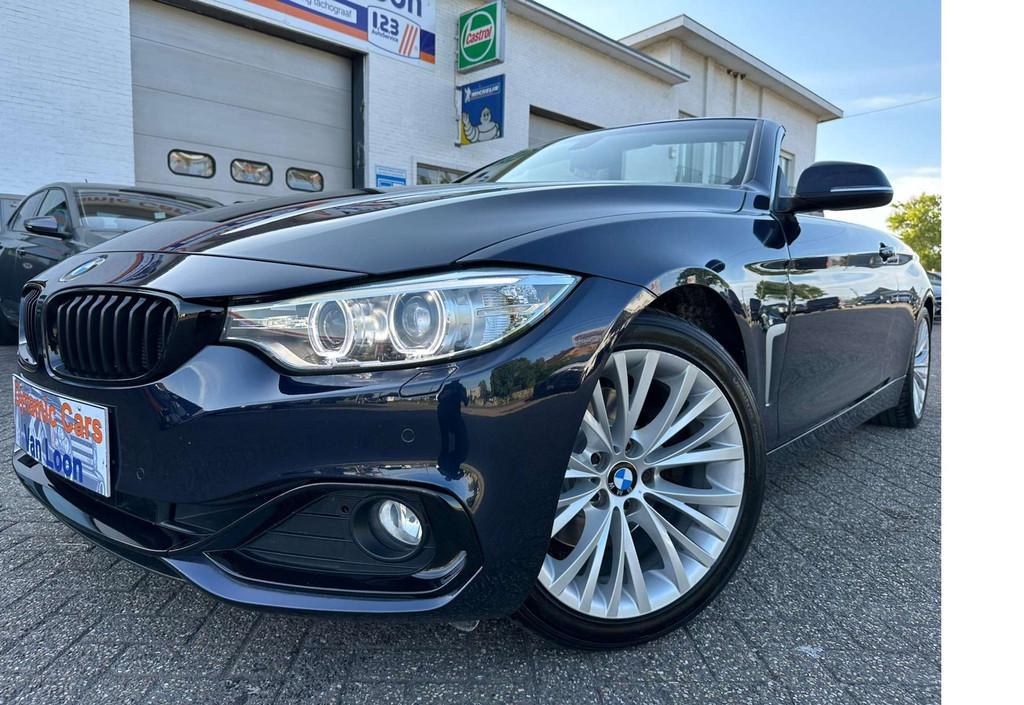 BMW 428 2.0i Cabrio LuxuryLine Cruise Gps 1Eigenaar, Auto's, Automaat, Gebruikt, 4 cilinders, Cabriolet