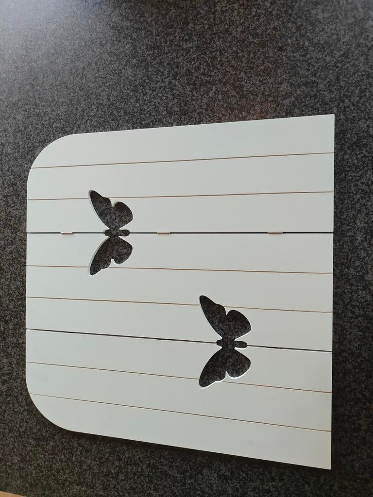 Decoratie vlinders, Ophalen