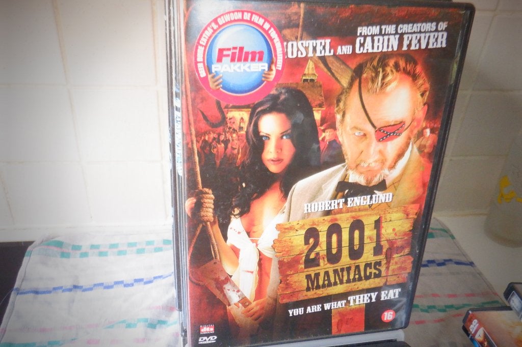 DVD 2001 Maniacs., CD & DVD, DVD | Horreur, Enlèvement ou Envoi, Anglais, Slasher, Néerlandais