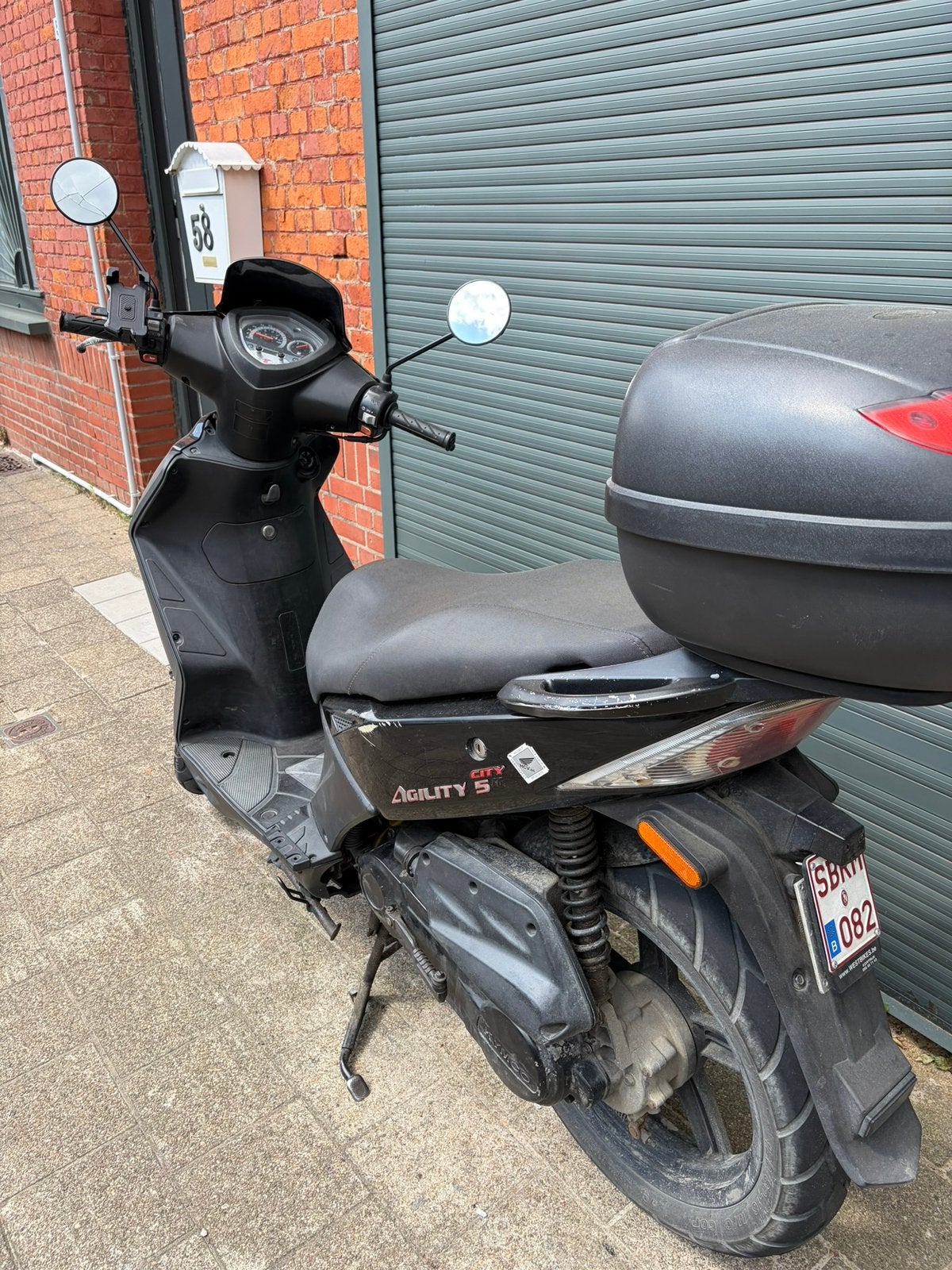 Kymco Agility City 16+ classe B, Comme neuf, Classe B (45 km/h), Enlèvement, Essence