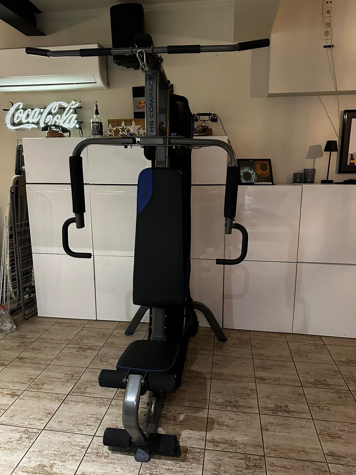 Krachttraining bank, Ophalen, Zo goed als nieuw, Armen, Fitnessbank