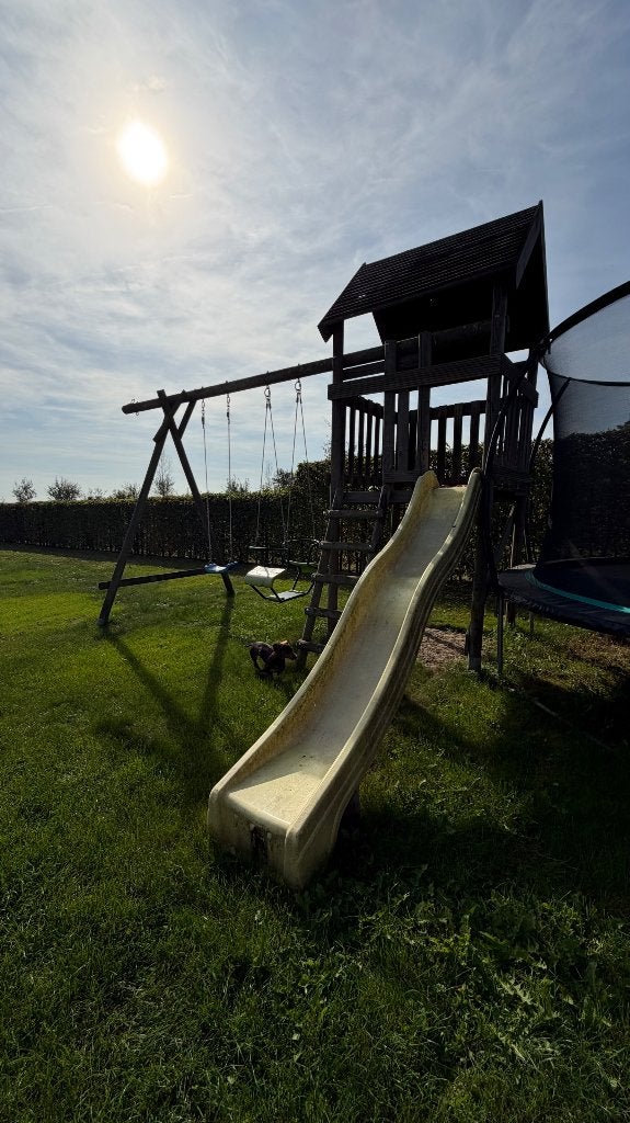 Outdoor speelhuisje, Kinderen en Baby's, Ophalen, Gebruikt, Glijbaan