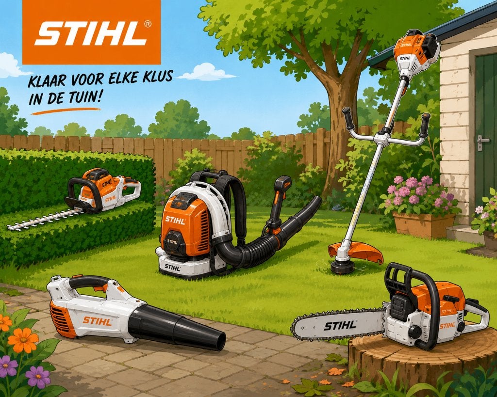 Stihl materiaal : combi, rugblazer, heggenschaar, Tuin en Terras, Ophalen