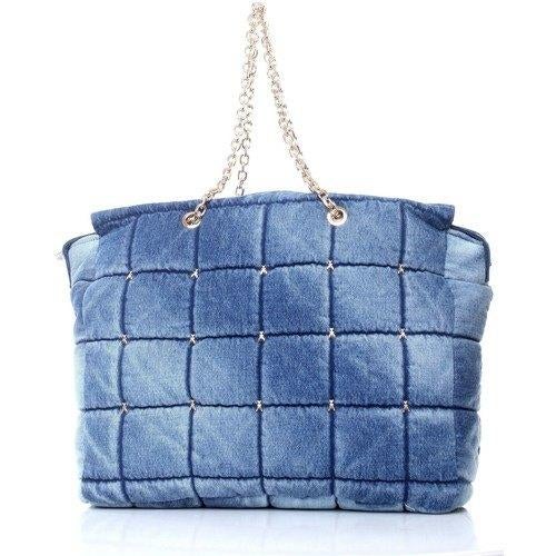 Sac à main Shopper Patricia Pepe en jean, Enlèvement ou Envoi, Neuf, Bleu, Sac à main