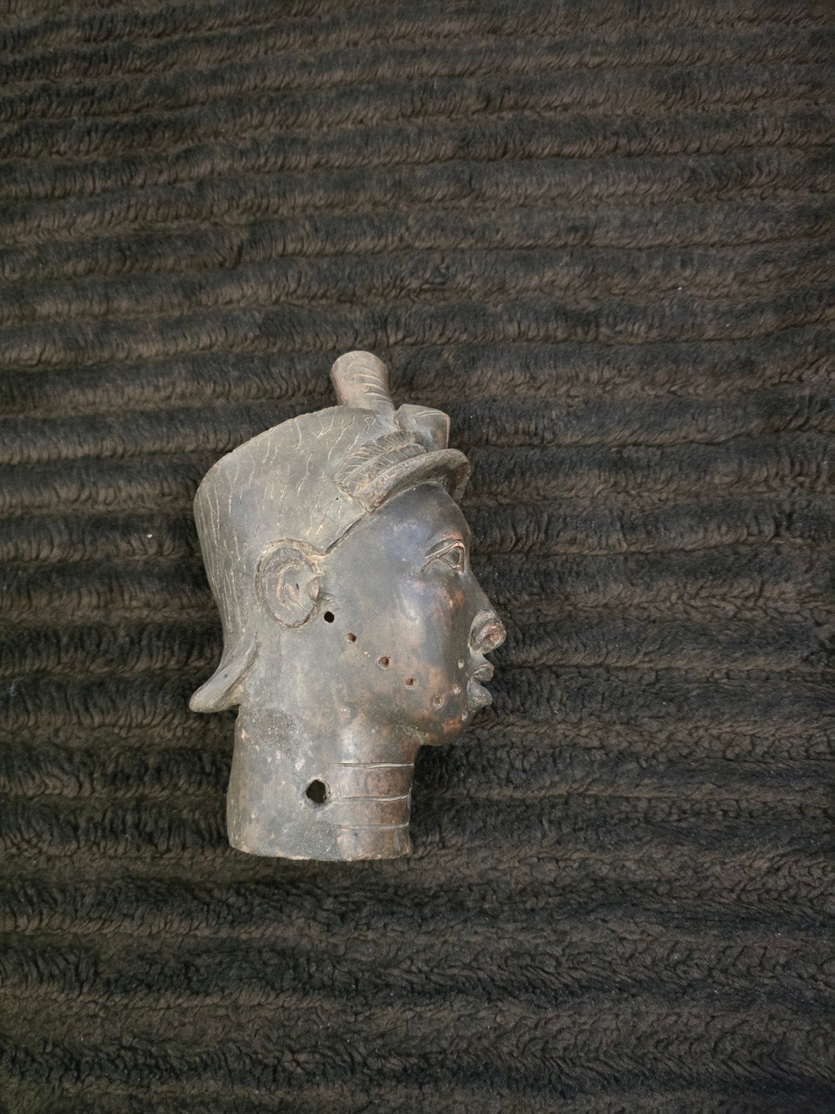 oud afrikaans beeld (aardewerk), Antiquités & Art, Afrique, Enlèvement ou Envoi, Sculpture, Pierre/céramique