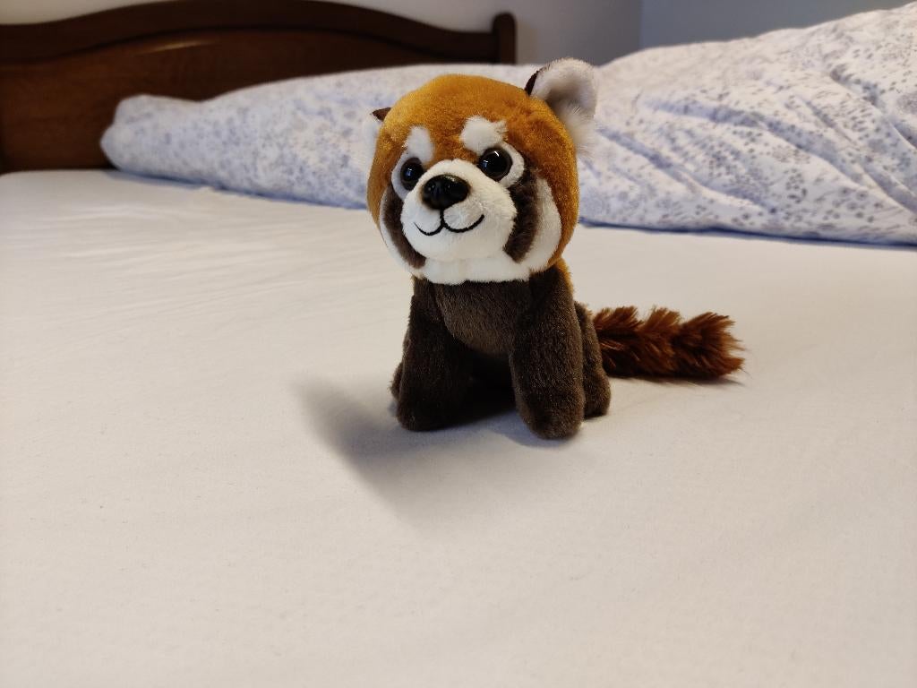 Rode panda knuffel, Kinderen en Baby's, Speelgoed | Knuffels en Pluche, Ophalen, Overige merken, Overige karakters, Overige typen