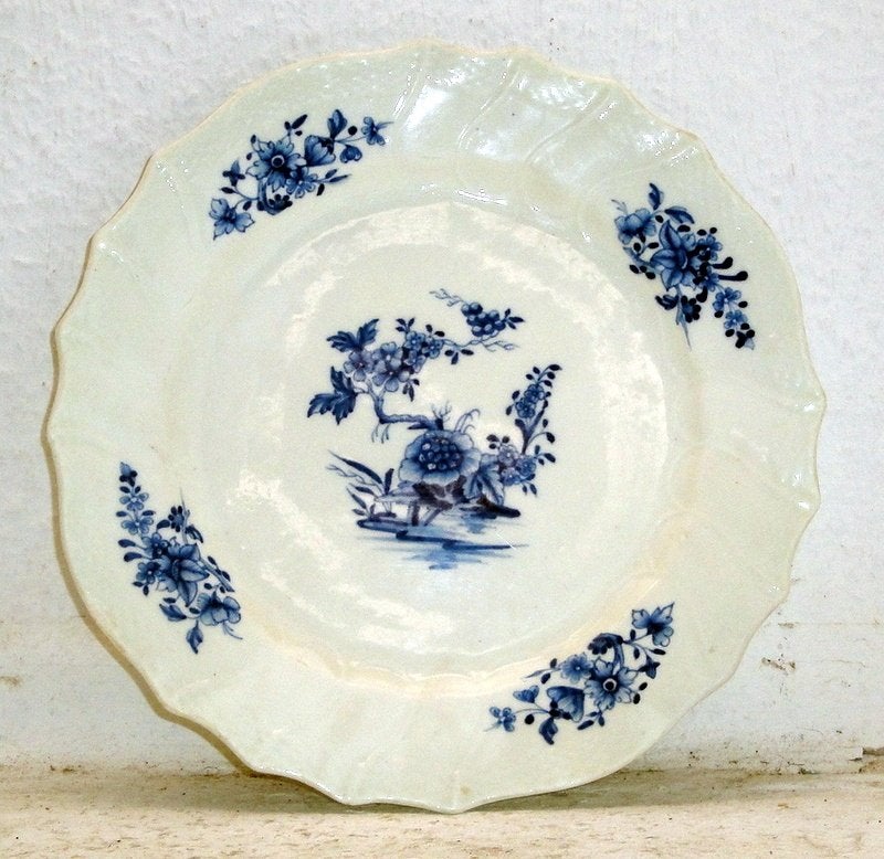 ASSIETTE PORCELAINE de TOURNAI, décor "RONDA"1, Enlèvement