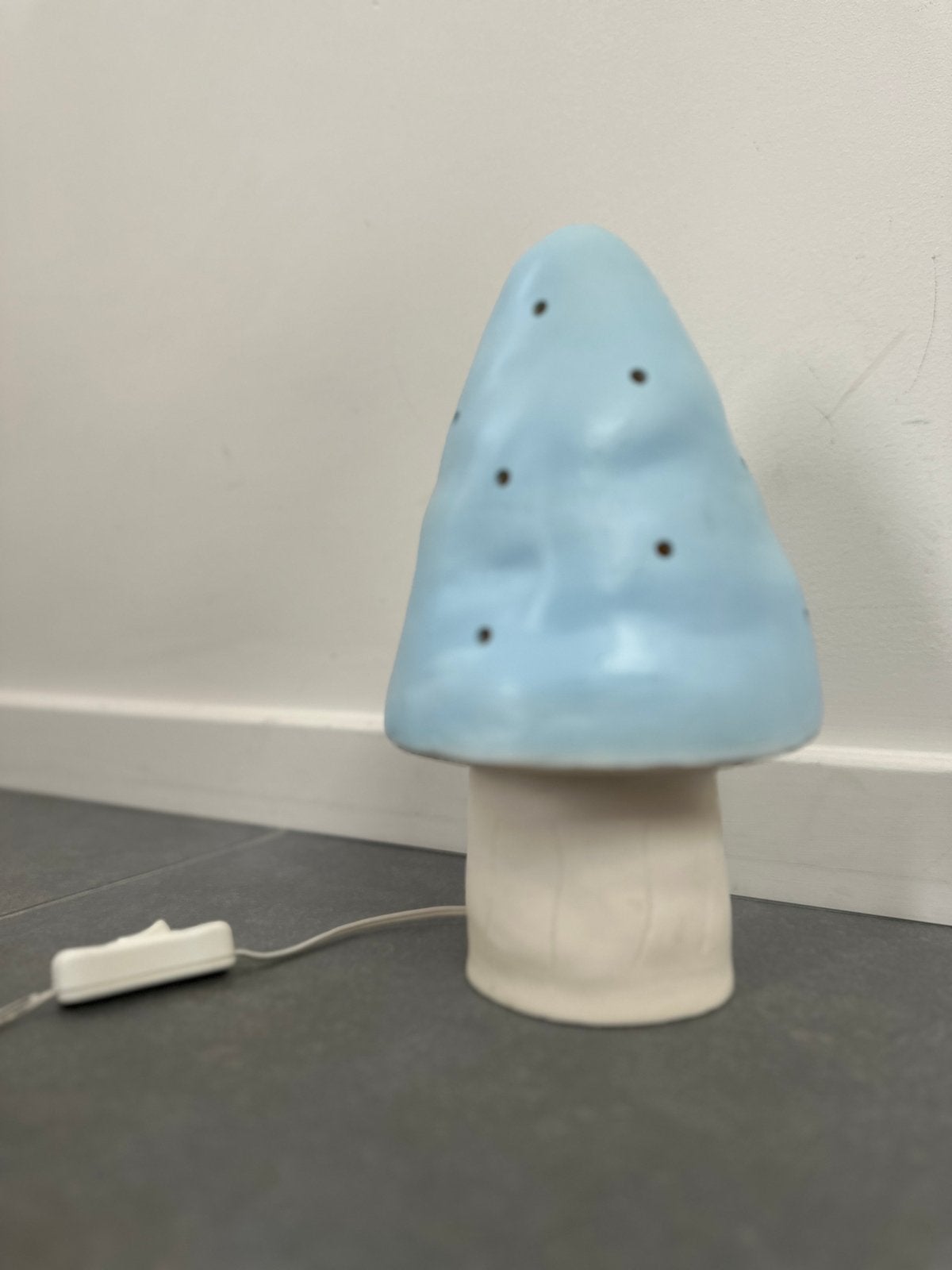 Lampe champignon bleue, Enlèvement, Comme neuf