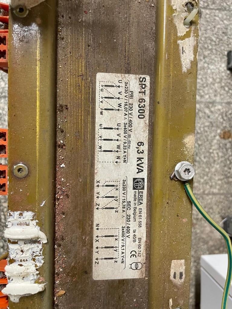transfo 240/400 6.3KVA, Enlèvement, Utilisé, Autres types