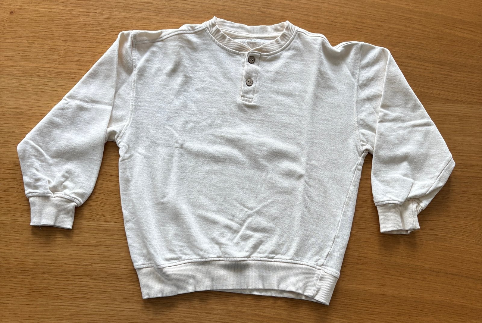 Sweat / Pull beige à col tunisien  ZEEMAN - 11 ans -, Enlèvement ou Envoi, Comme neuf, Garçon