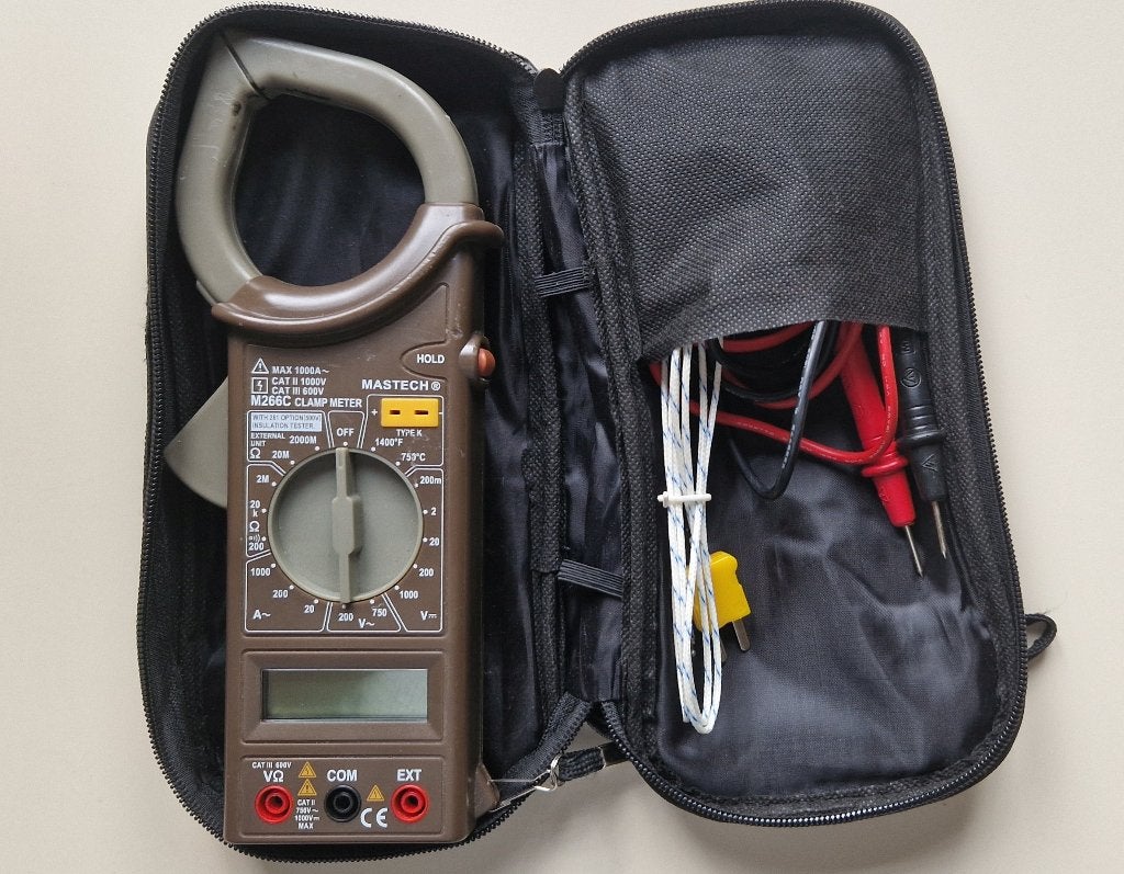 Mastech M266C stroomtang multimeter, Bricolage & Construction, Enlèvement ou Envoi, Utilisé, Multimètre