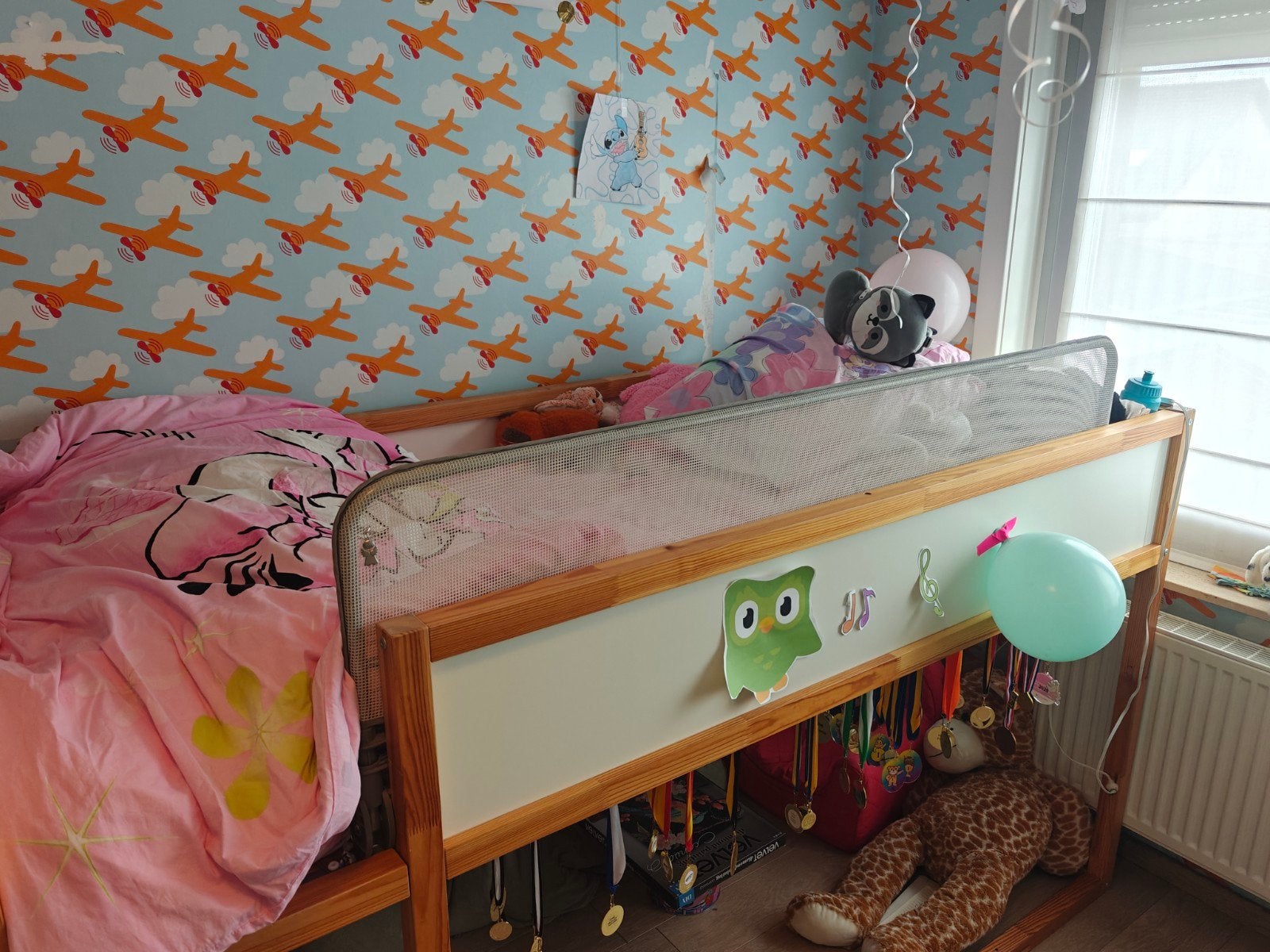 Kinderbed Hoog/laag slaper  incl matras, Ophalen