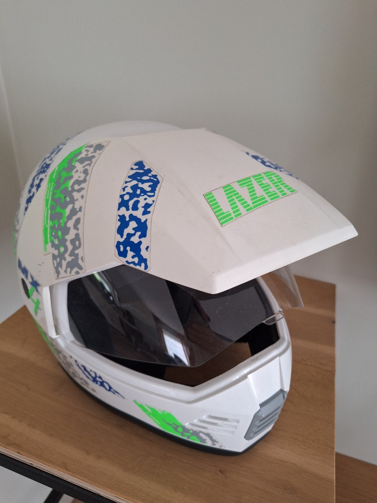 kinderhelm., Motoren, Ophalen, Offroadhelm, Kinderen, Lazer
