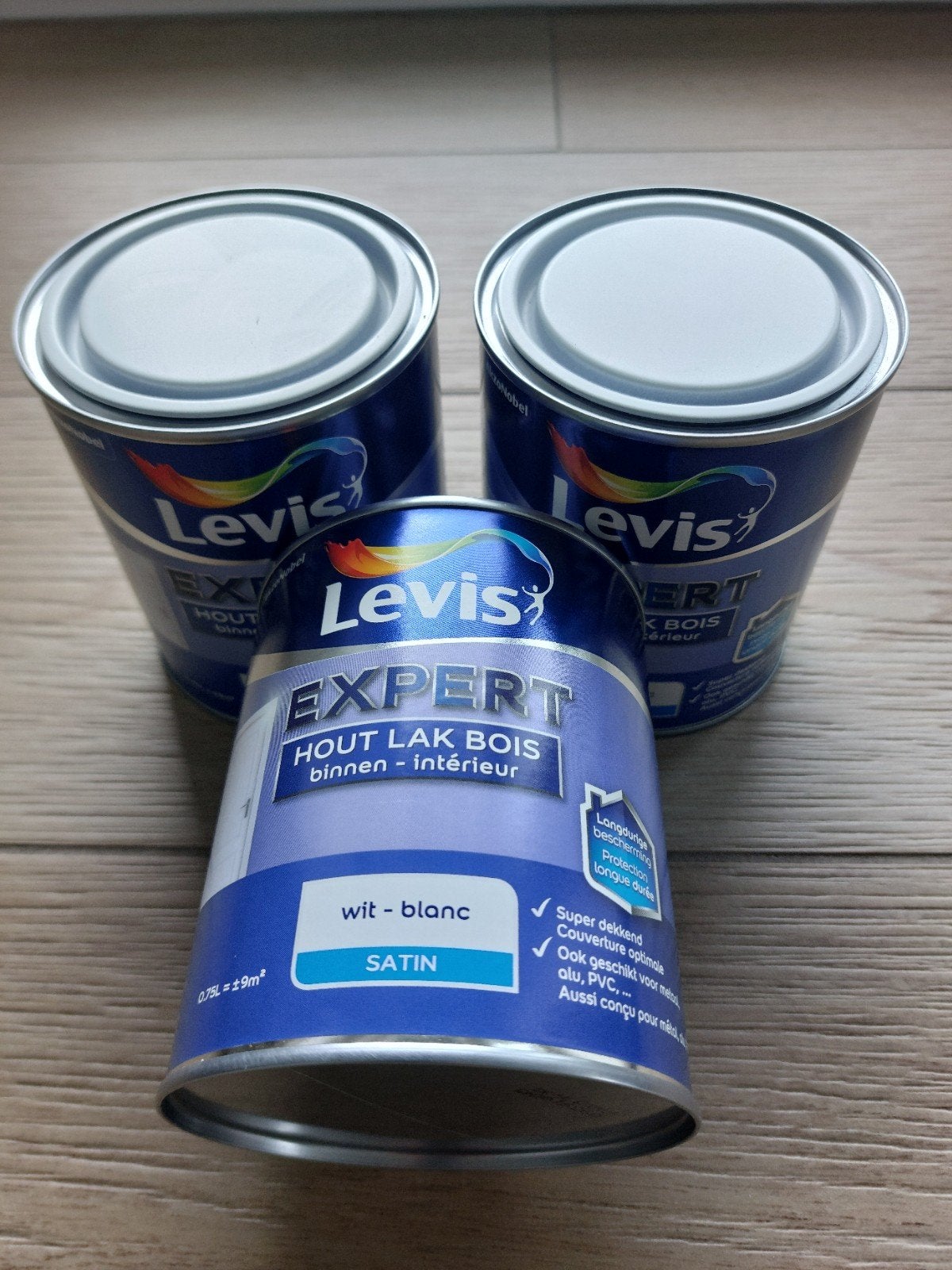 Peinture Levis blanc, Bricolage & Construction, Enlèvement ou Envoi, Blanc, Peinture