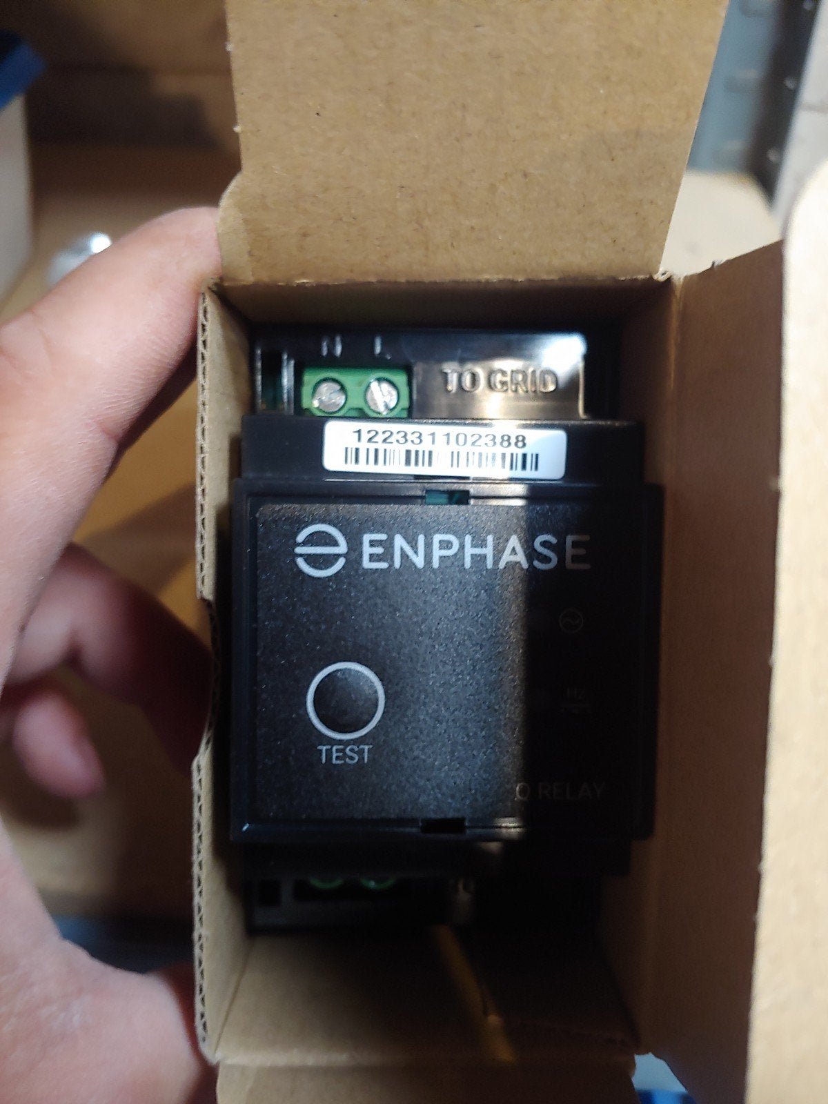 Enphase q relay 1 fase, Bricolage & Construction, Panneaux solaires & Accessoires, Enlèvement