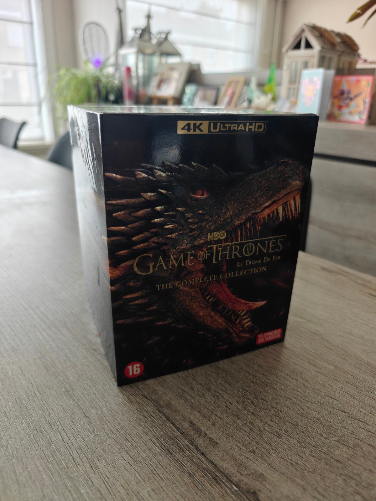 Game Of Thrones 4K Ultra HD Complete Set, Vanaf 16 jaar, Spaans, Boxset, 4K Ultra HD Blu-ray