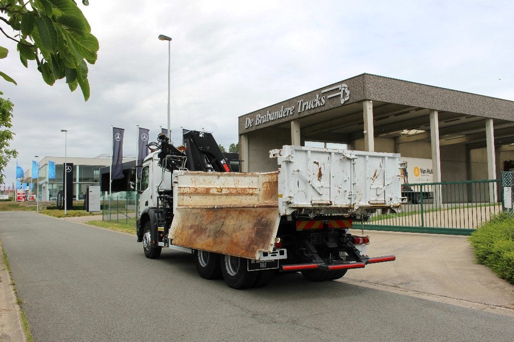 Mercedes 2636 6x4 Arocs - 3-zijden kipper& HIAB 188-4 kraan, Autos, Achat, Euro 6, Entreprise, 2 places