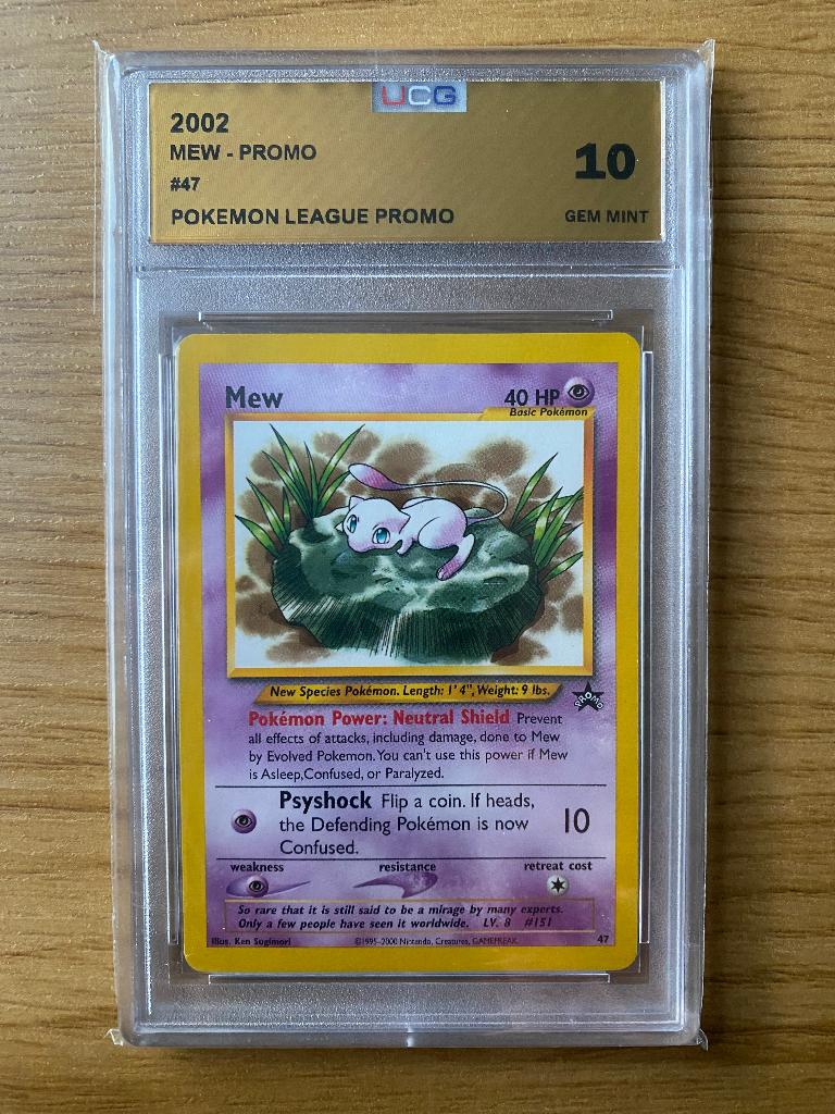 Pokemon Mew 47 Black Star Promo - UCG 10 GEM MINT, Hobby & Loisirs créatifs, Jeux de cartes à collectionner | Pokémon, Neuf, Cartes en vrac