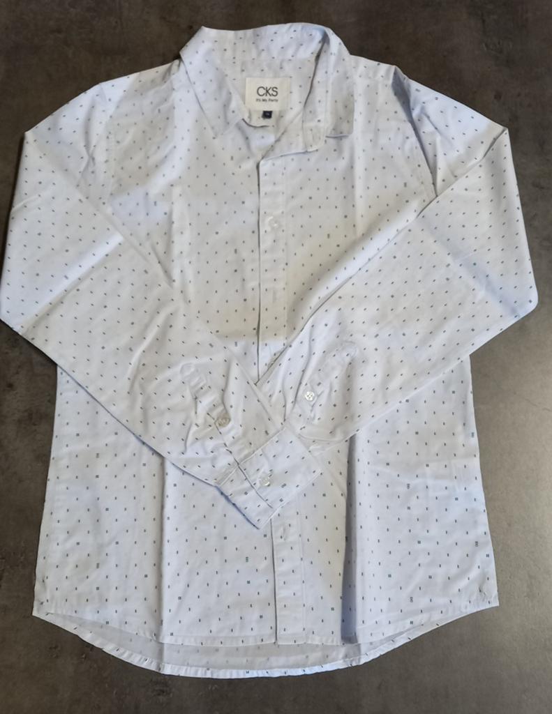 Hemd CKS 12 jaar, Kinderen en Baby's, Kinderkleding | Maat 152, Ophalen, Zo goed als nieuw, Cks, Jongen
