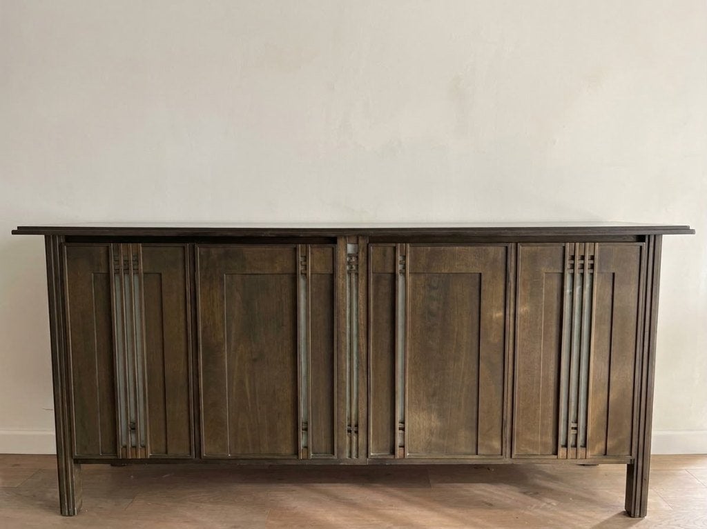 Giorgetti Vintage Kast Credenza 1989, Ophalen, Gebruikt, Italiaans Design, 200 cm of meer