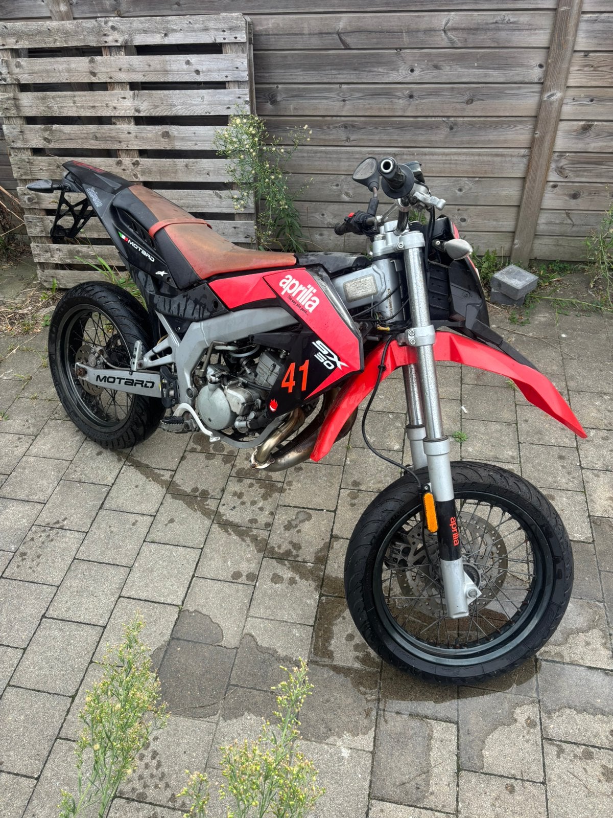 Aprillia sx50 2009 enduro 50cc onderhoud nodig, 6 versnellingen, Gebruikt, 50 cc, Ophalen