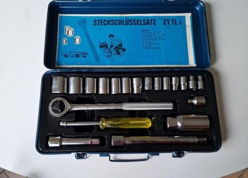 Dopsleutelset, Ophalen, Gebruikt