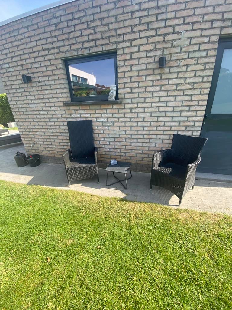 chaise de jardin, Enlèvement, Utilisé, Rotin