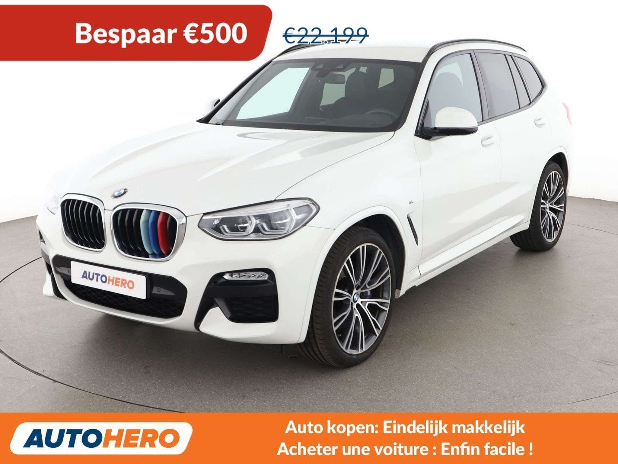 BMW X3 xDrive 20d M Sport (bj 2018, automaat), Auto's, Automaat, Euro 6, Leder, 140 kW