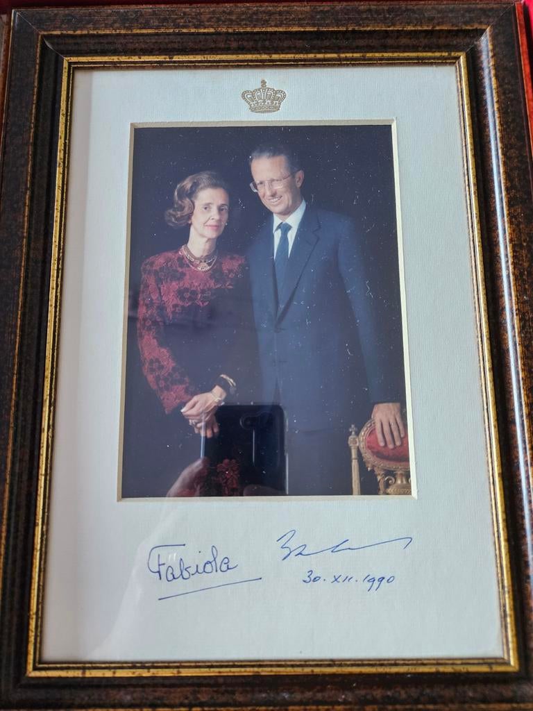 Koning Boudewijn & Koningin Fabiola, Verzamelen, Koningshuis en Royalty, Ophalen of Verzenden