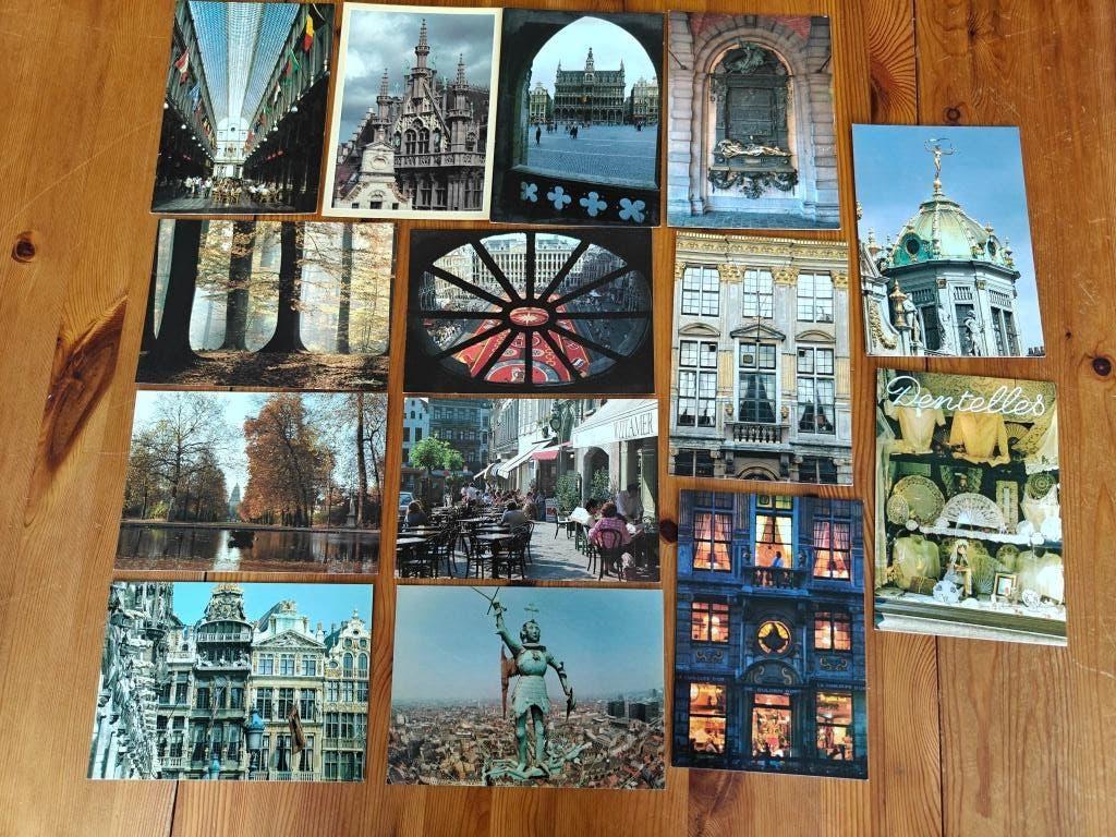 Cartes postales de Bruxelles - 14 pièces - non décrites, Enlèvement ou Envoi, Non affranchie, Bruxelles (Capitale)